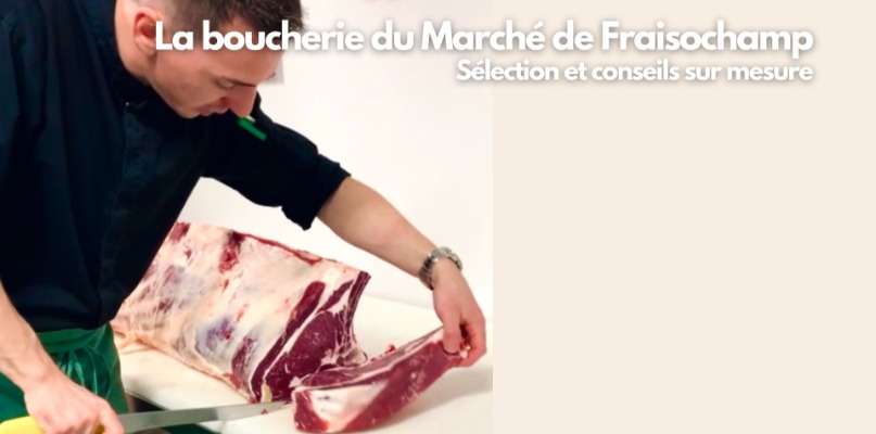 La boucherie du marché de Fraisochamp